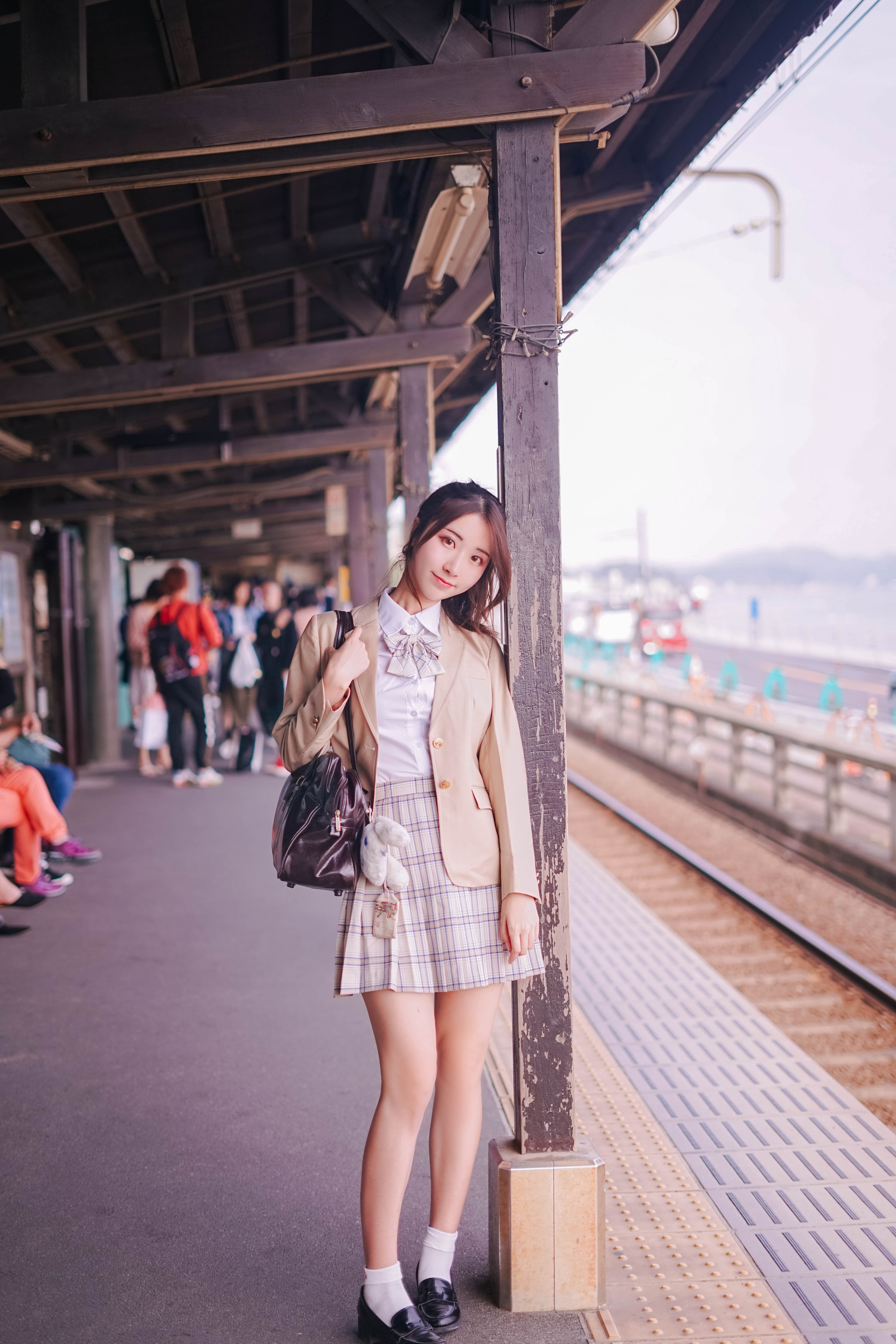 图片[1]-黑川 – NO.040 日本旅拍-镰仓制服[33P]-XikXak